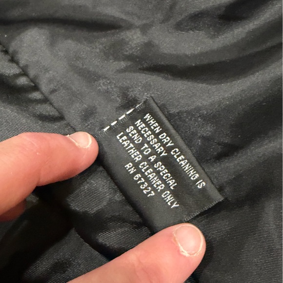 🖤 Virginia Slims Wear Women’s Black Leather Jacket | Size L 🖤 - Picture 12 of 14